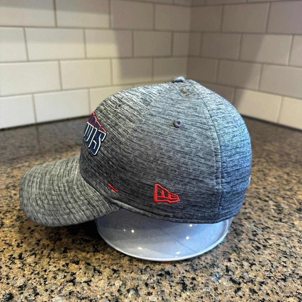New England Patriots Hat New Era‎ 39THIRTY Men's M/L Heather Gray NFL Player